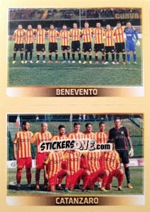 Figurina Squadra (Benevento - Catanzaro) - Calciatori 2013-2014 - Panini