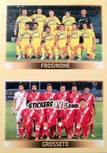 Figurina Squadra (Frosinone - Grosseto) - Calciatori 2013-2014 - Panini
