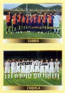 Sticker Squadra (Gubbo - L'Aquila) - Calciatori 2013-2014 - Panini