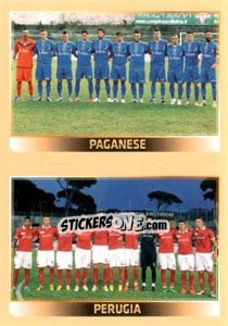 Sticker Squadra (Paganese - Perugia) - Calciatori 2013-2014 n. 800 - Panini