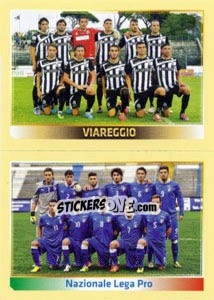 Cromo Squadra (Viareggio - Nazonale Lega Pro) - Calciatori 2013-2014 - Panini