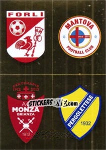 Sticker Scudetto (Forfi - Mantova - Monza - Pergolettesse) - Calciatori 2013-2014 - Panini