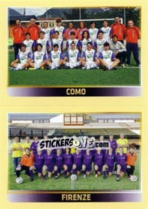 Cromo Squadra (Como - Firenze) - Calciatori 2013-2014 - Panini