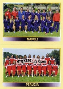 Figurina Squadra (Napoli - Perugia) - Calciatori 2013-2014 - Panini
