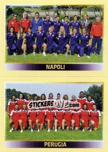 Figurina Squadra (Napoli - Perugia)