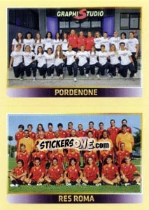 Sticker Squadra (Pordenone - Res Roma) - Calciatori 2013-2014 n. 819 - Panini