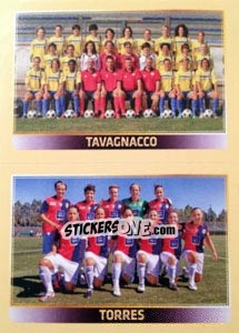 Figurina Squadra (Tavagnacco - Torres) - Calciatori 2013-2014 - Panini