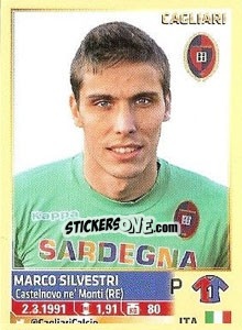 Sticker Marco Silvestri (Cagliari) - Calciatori 2013-2014 n. A11 - Panini