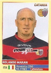 Sticker Rolando Maran (Catania) - Calciatori 2013-2014 - Panini