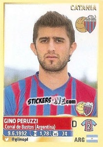 Sticker Francesco Lodi (Catania) - Calciatori 2013-2014 n. A18 - Panini