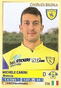 Sticker Michele Canini (Chievoverona) - Calciatori 2013-2014 n. A22 - Panini