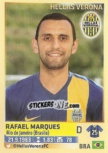 Sticker Rafael Marques (Hellas Verona) - Calciatori 2013-2014 n. A36 - Panini