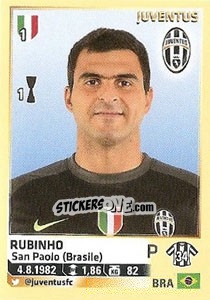 Sticker Rubinho (Juventus) - Calciatori 2013-2014 n. A46 - Panini