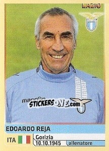 Cromo Edoardo Reja (Lazio) - Calciatori 2013-2014 - Panini