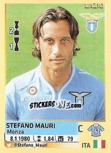 Figurina Stefano Mauri (Lazio)