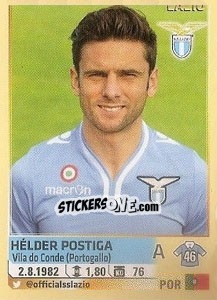 Cromo Helder Postiga (Lazio) - Calciatori 2013-2014 - Panini