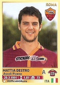 Figurina Mattia Destro (Roma)