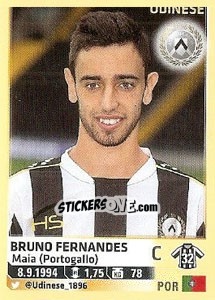 Sticker Bruno Fernandes (Udinese) - Calciatori 2013-2014 n. A99 - Panini