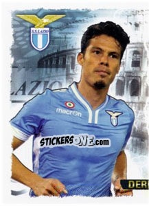 Sticker Derby Roma - Hernanes (Lazio) - Calciatori 2013-2014 n. D5 - Panini