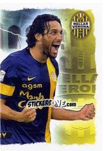 Sticker Derby Verona - Luca Toni (Hellas Verona) - Calciatori 2013-2014 - Panini