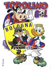 Sticker Topolino Bologna - Calciatori 2013-2014 n. T2 - Panini