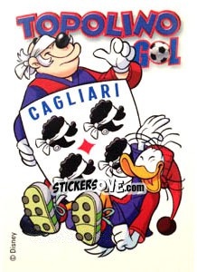 Figurina Topolino Cagliari - Calciatori 2013-2014 - Panini