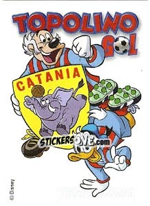 Cromo Topolino Catania - Calciatori 2013-2014 - Panini