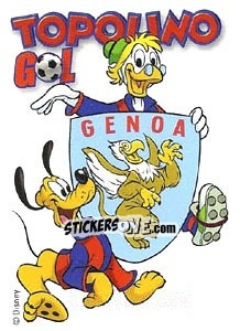 Sticker Topolino Genoa - Calciatori 2013-2014 - Panini