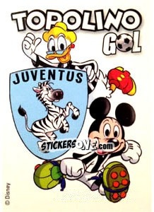 Cromo Topolino Juventus - Calciatori 2013-2014 - Panini