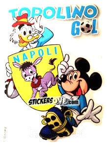 Cromo Topolino Napoli - Calciatori 2013-2014 n. T14 - Panini