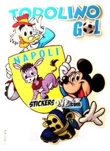 Sticker Topolino Napoli