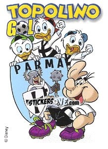 Sticker Topolino Parma - Calciatori 2013-2014 n. T15 - Panini