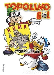 Sticker Topolino Roma - Calciatori 2013-2014 n. T16 - Panini