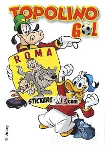 Cromo Topolino Roma - Calciatori 2013-2014 - Panini