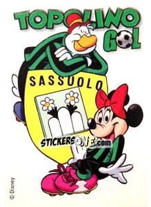 Cromo Topolino Sassuolo - Calciatori 2013-2014 - Panini