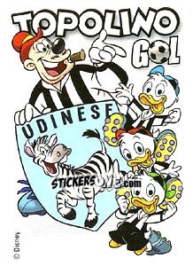 Cromo Topolino Udinese - Calciatori 2013-2014 - Panini