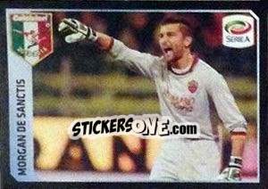 Sticker La Saracinesca - Morgan De Sanctis - Calciatori 2013-2014 n. V4 - Panini