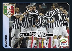 Sticker Campioni d'Inverno Serie A TIM - Juventus - Calciatori 2013-2014 n. V7 - Panini