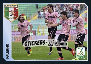 Sticker Campioni d'Inverno Serie B - Palermo - Calciatori 2013-2014 n. V8 - Panini