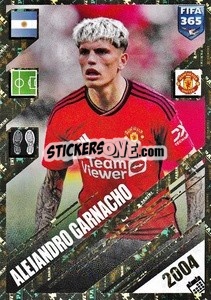 Cromo Alejandro Garnacho - Rising Stars - FIFA 365 2024
 - Panini