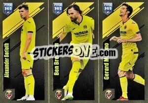 Sticker Alexander Sørloth / Ben Brereton Diaz / Gerard Moreno