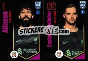 Sticker Alisson Becker / Caoimhín Kelleher - FIFA 365 2024
 n. 70 - Panini