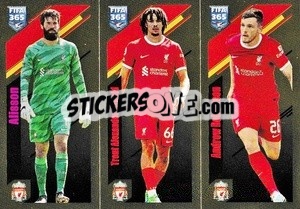 Cromo Alisson Becker / Trent Alexander-Arnold / Andrew Robertson