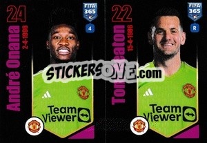 Sticker André Onana / Tom Heaton - FIFA 365 2024
 - Panini