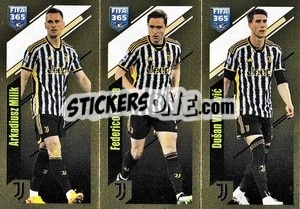 Sticker Arkadiusz Milik / Federico Chiesa / Dušan Vlahović - FIFA 365 2024
 n. 321 - Panini
