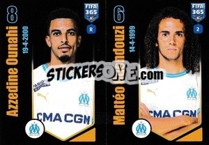 Figurina Azzedine Ounahi / Mattéo Guendouzi - FIFA 365 2024
 - Panini