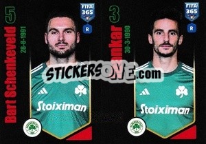 Sticker Bart Schenkeveld / Juankar - FIFA 365 2024
 - Panini