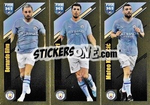 Sticker Bernardo Silva / Rodri / Mateo Kovačić - FIFA 365 2024
 n. 91 - Panini