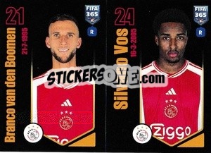 Sticker Branco Van den Boomen / Silvano Vos - FIFA 365 2024
 n. 124 - Panini