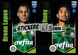 Cromo Breno Lopes / Rony - FIFA 365 2024
 - Panini